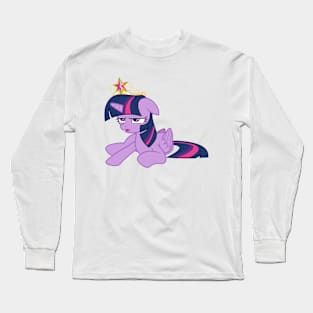 Exhausted Princess Twilight Sparkle Long Sleeve T-Shirt